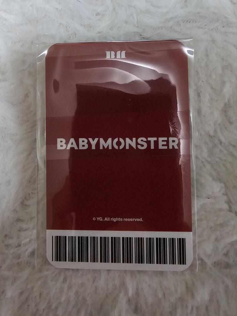 BABYMONSTER OFFICIAL MERCH 特典トレカ アサ