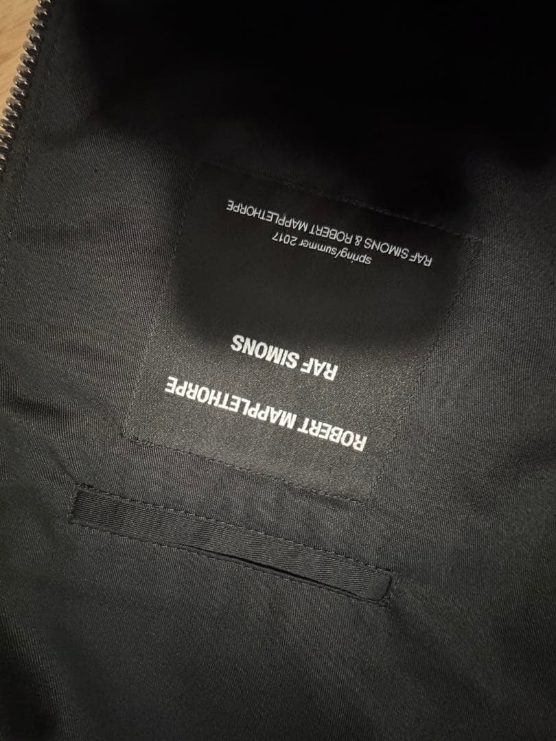 RAF SIMONS robert mapplethorpe ジャケット RAF SIMONS robert mapplethorpe ジャケット