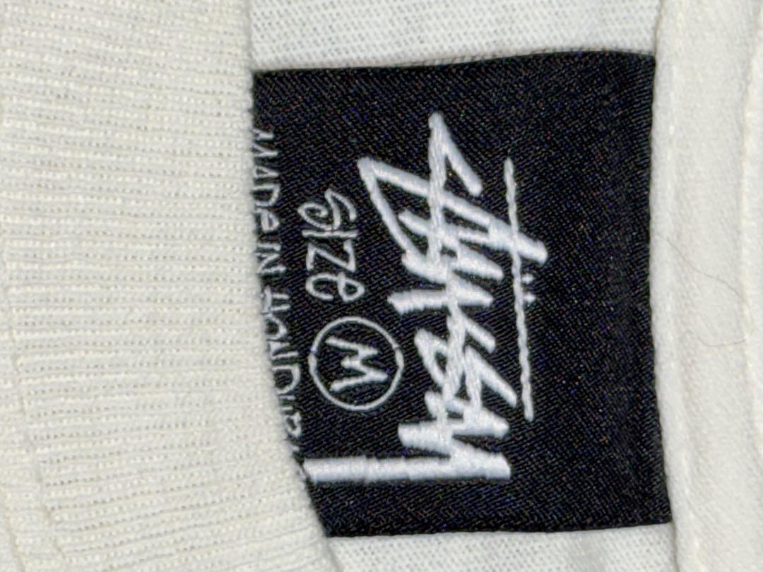 stüssy ホワイト Tシャツ Mサイズ