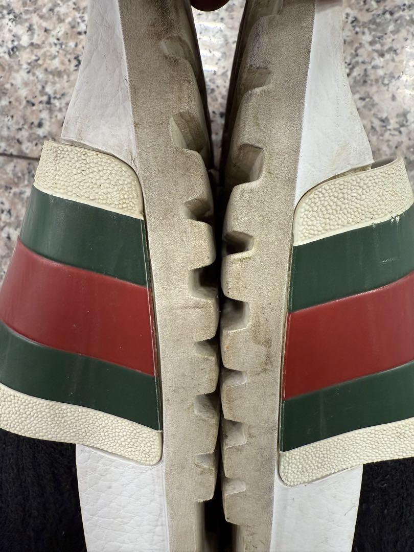 GUCCI メンズ ラバースライドサンダル 靴
