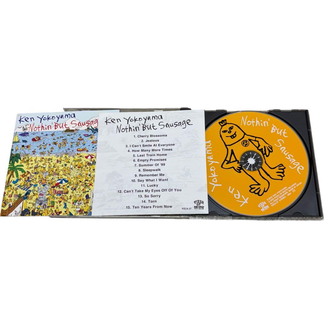 美品 Ken Yokoyama nothin'but sausage Pizza of Death Tシャツ 横山健 WANIMA Hi-STANDARD ハイスタンダード ハイスタ 全曲紹介！Ken Yokoyama「Nothin\u0027 But Sausage」（ナッシン・バット