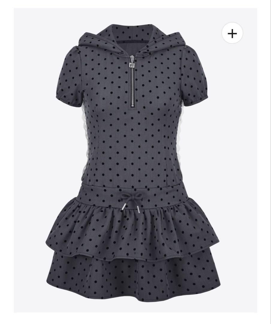 ANDWANG double frill mini dress M