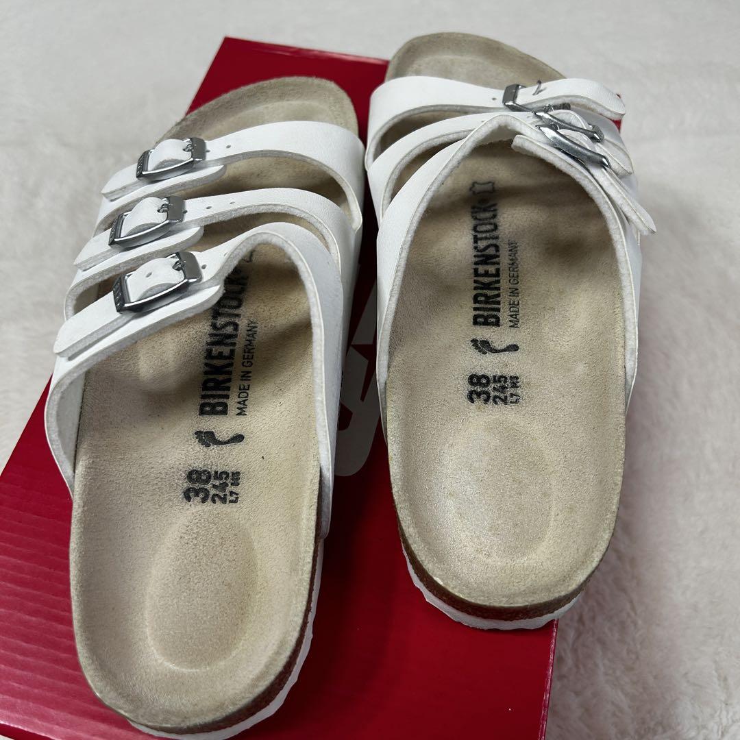 【美品】BIRKENSTOCK ビリケンシュトック　フロリダ　38 24.5cm