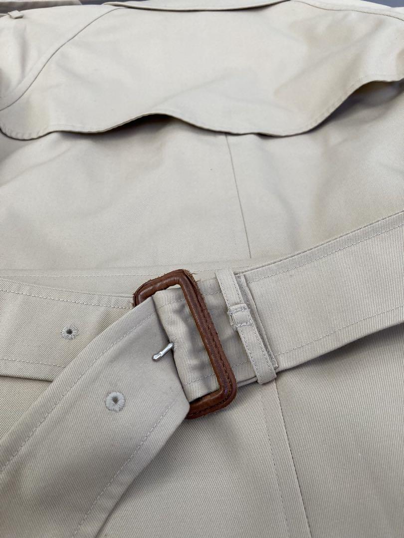 バーバリー Burberry ベージュ トレンチコート ノバチェック S