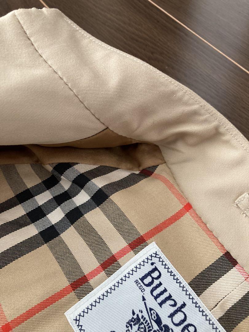 バーバリー Burberry ベージュ トレンチコート ノバチェック S