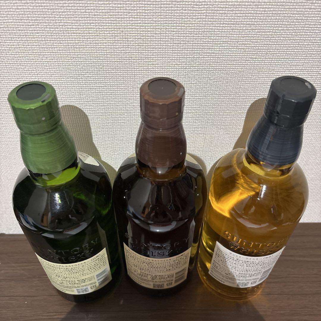 サントリー　山崎　白州　知多　ウイスキー