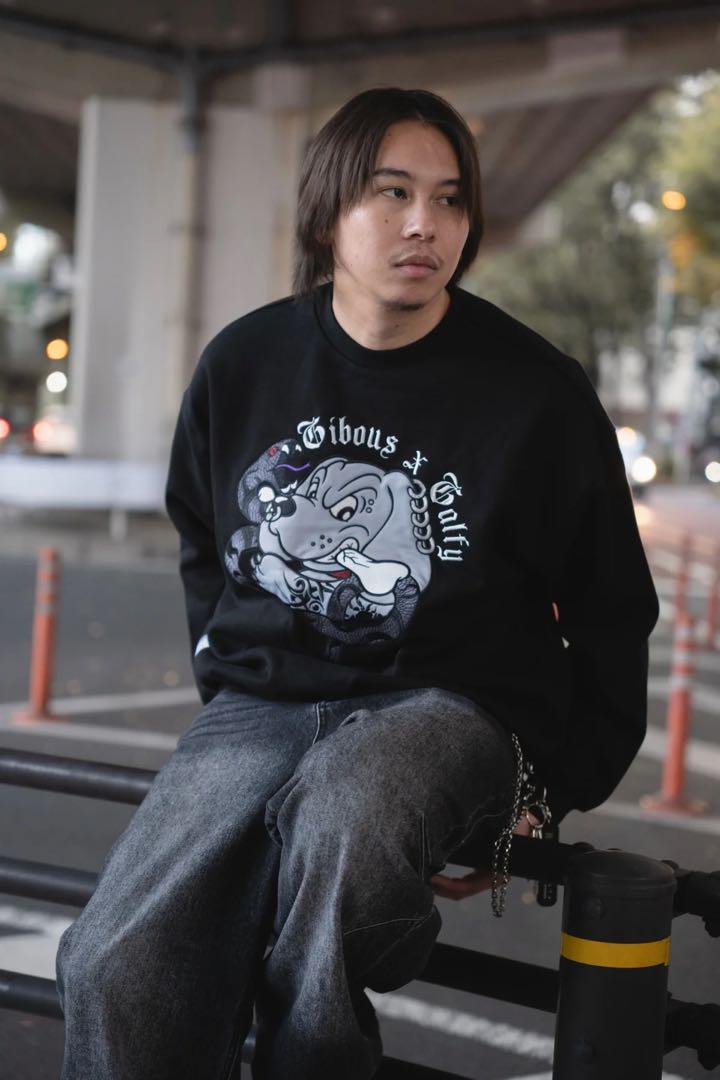 GIBOUS×GALFY SNAKE DOG TRAINER BLACK XL