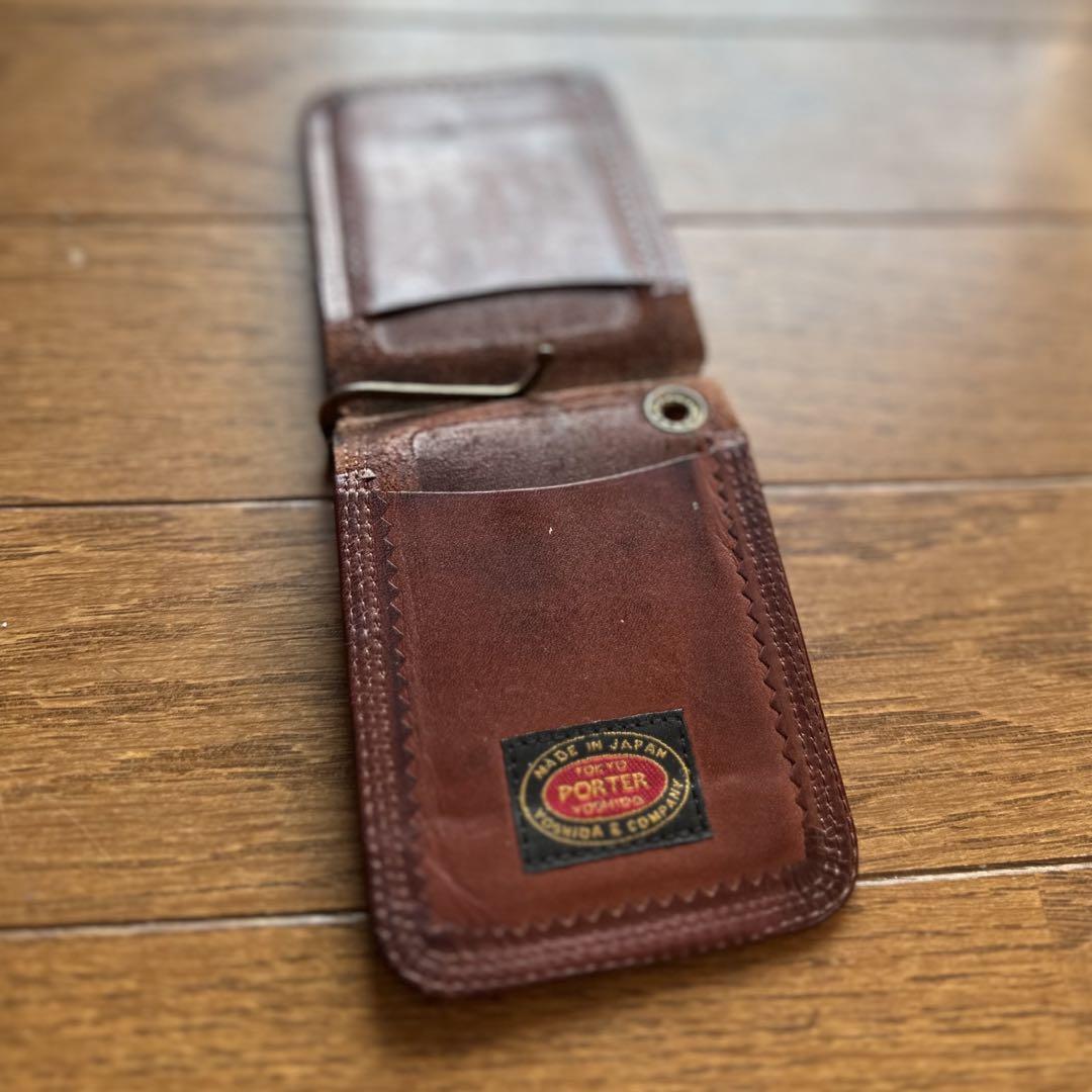 PORTER LUMBER ポーターランバー マネークリップ ブラウン