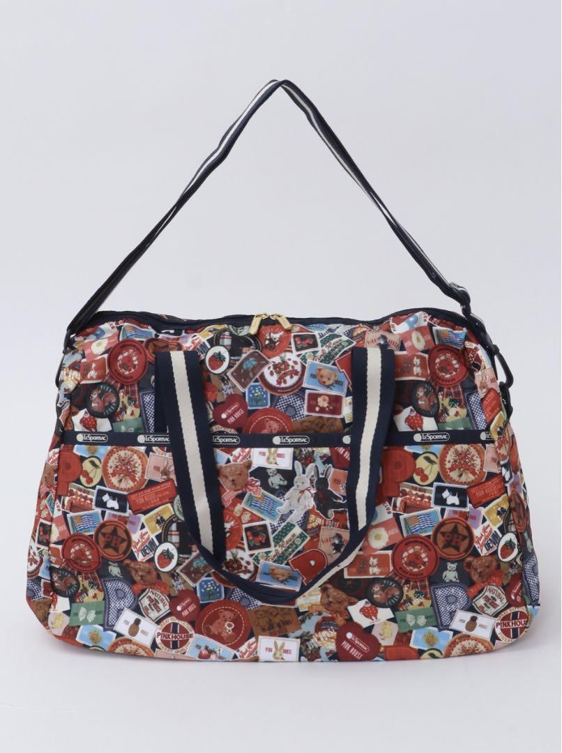 LeSportsac × PINK HOUSE コラボレーション ボストンバッグ