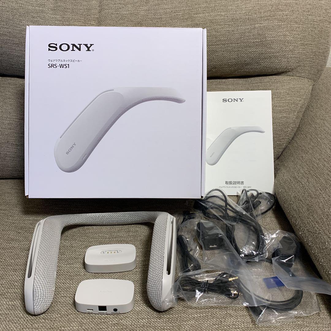 新品豊富な】 SONY - SONY ウェアラブルスピーカー SRS-WS1の通販 by