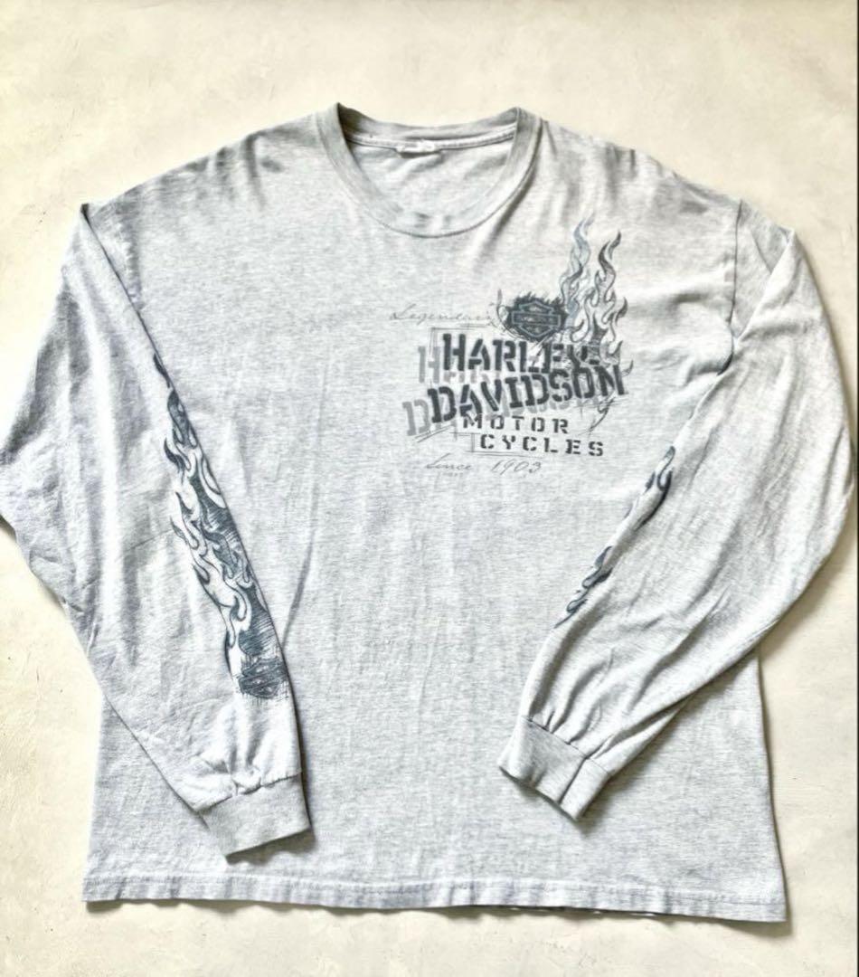 Harley Davidson Santa Fe 長袖カットソーL - メルカリ