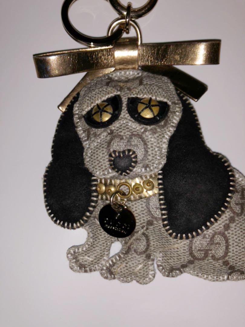 美品❣️グッチ❣️キーホルダー❣️犬