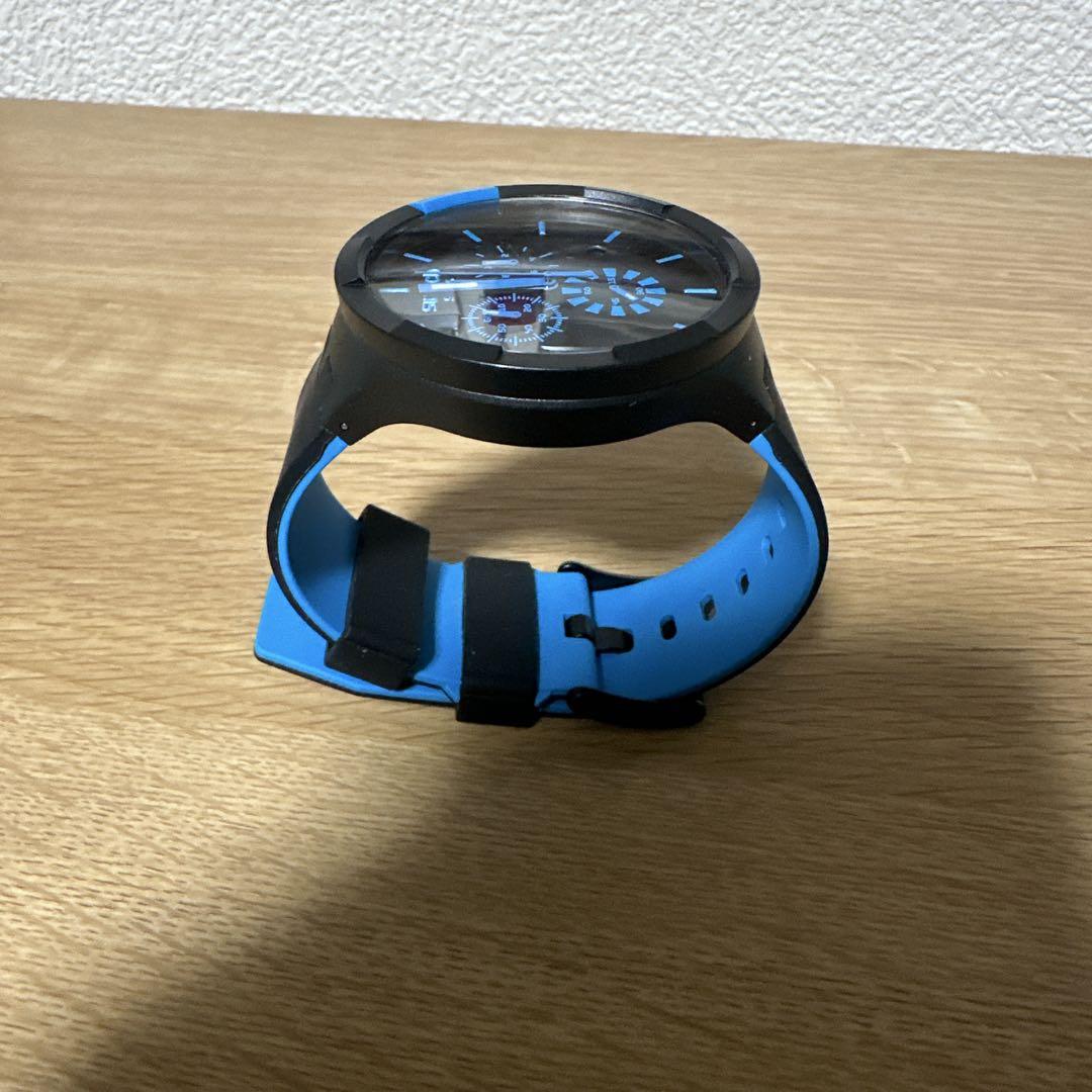 Swatch Chrono ブラック/ブルー