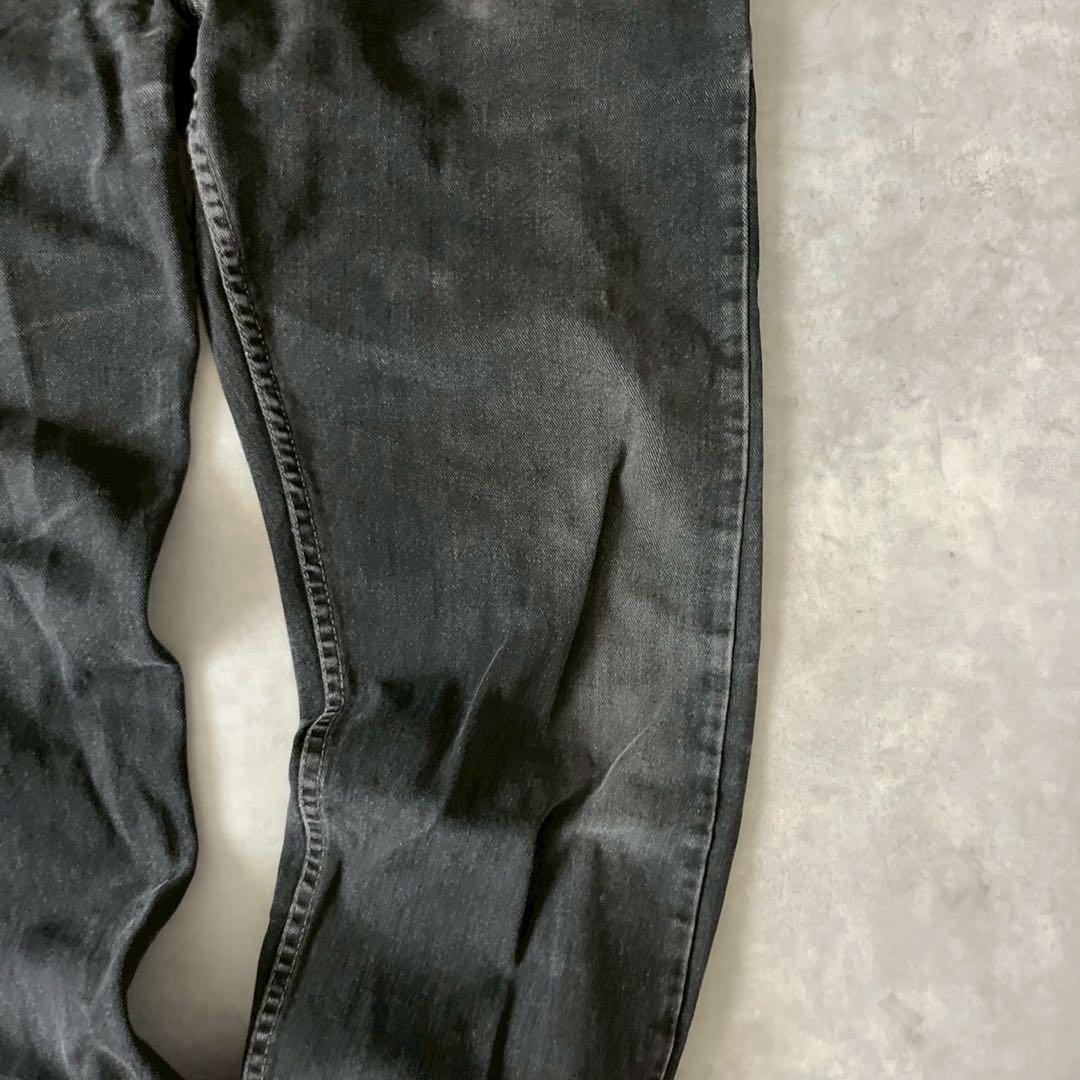 パンツ LEVI'S 505 BLACK DENIM MADE IN USA W38