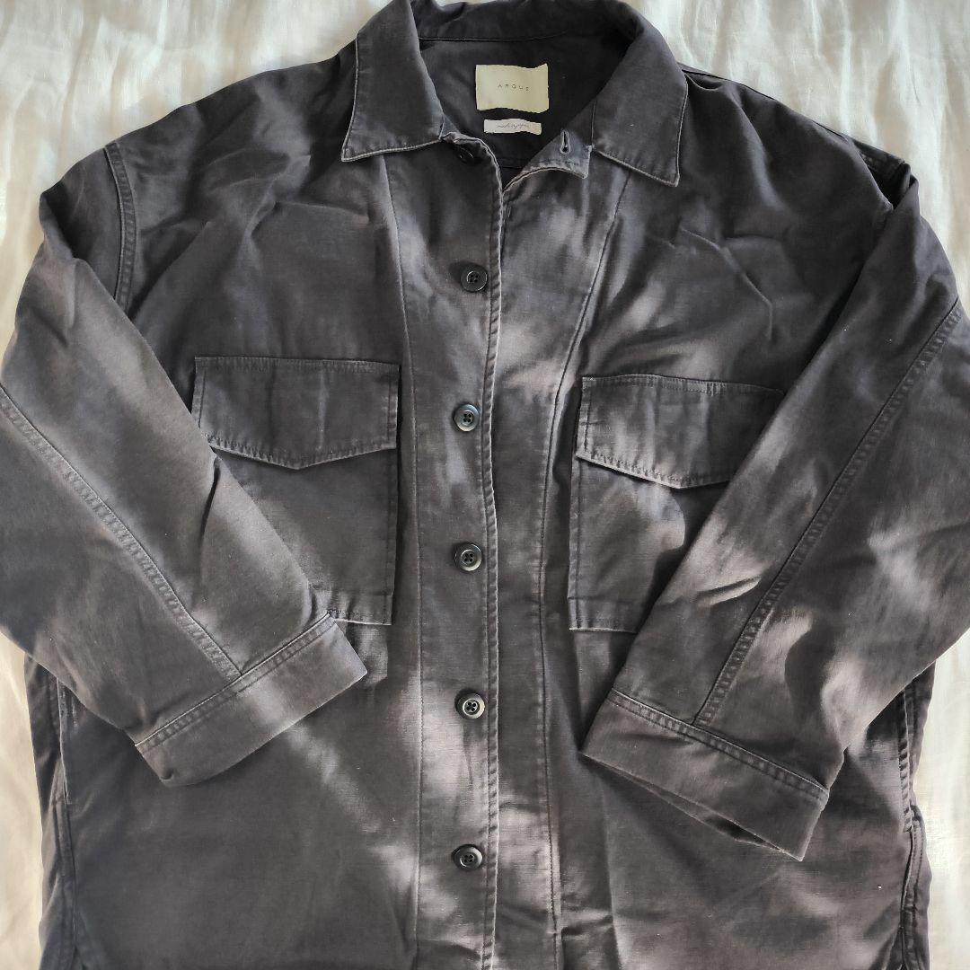 argue　MILITARY JACKET/VINTAGE CHARCOAL