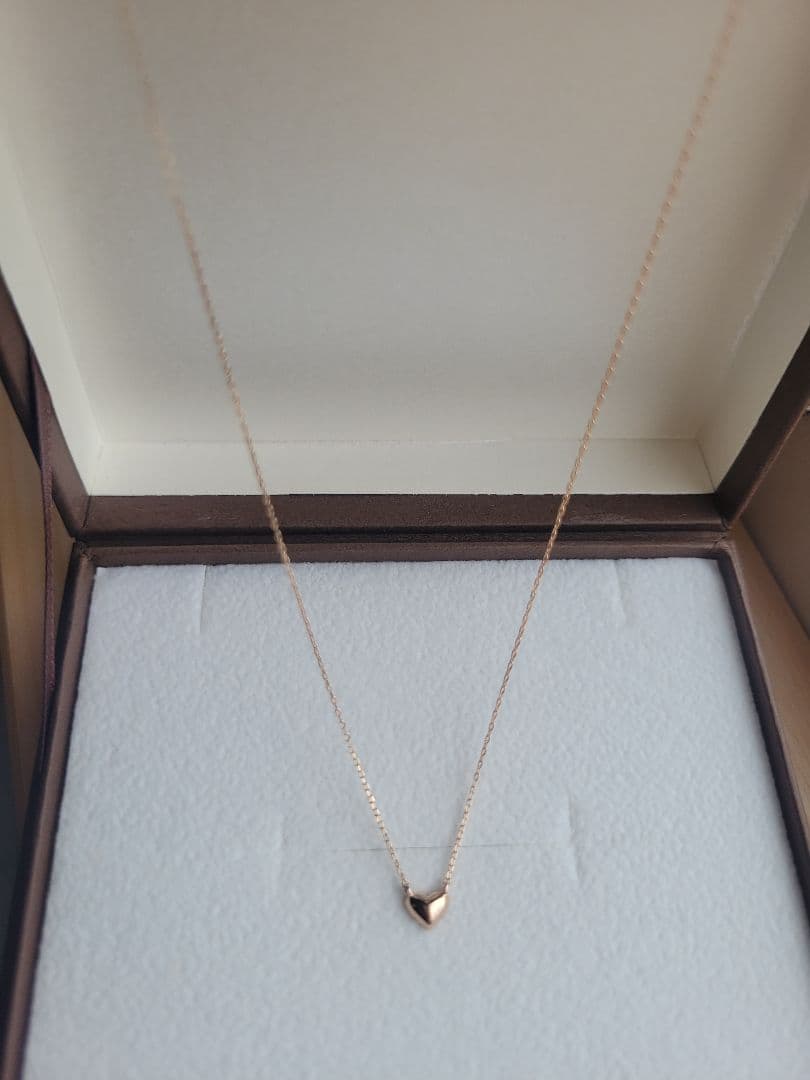 美品★Jouete ジュエッテ K10 PG ネックレス