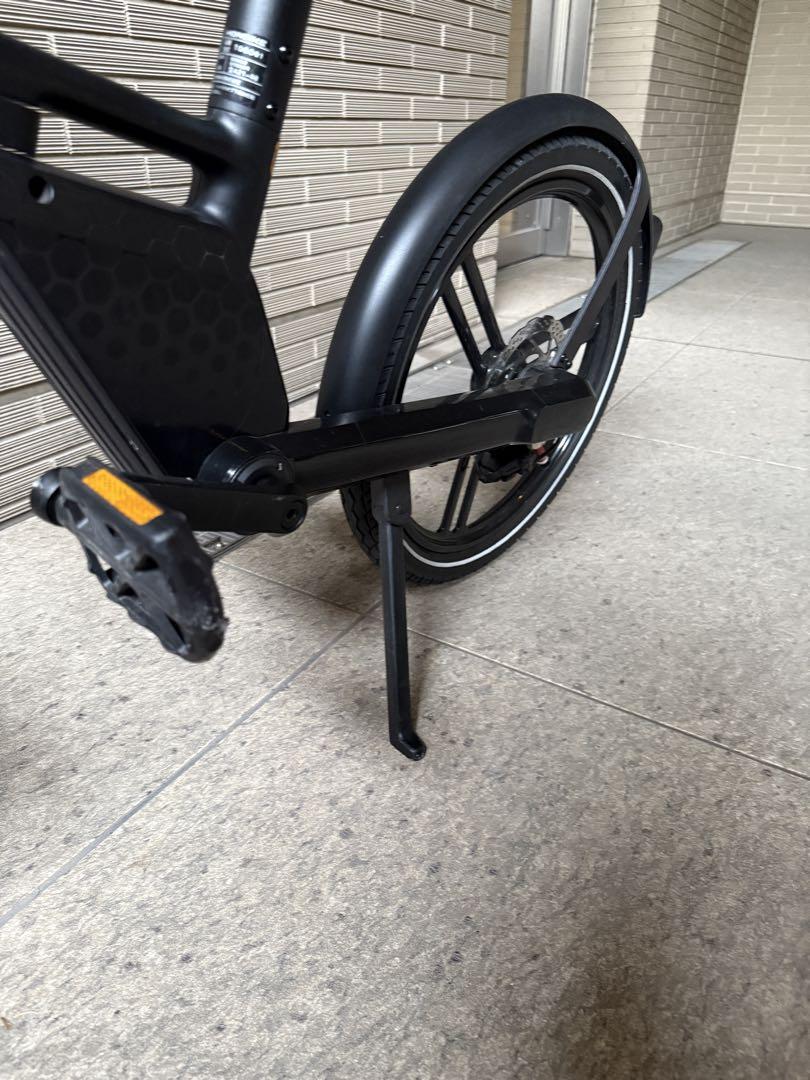 電動アシスト自転車 HONBIKE ブラックxブラック　充電器2個付き