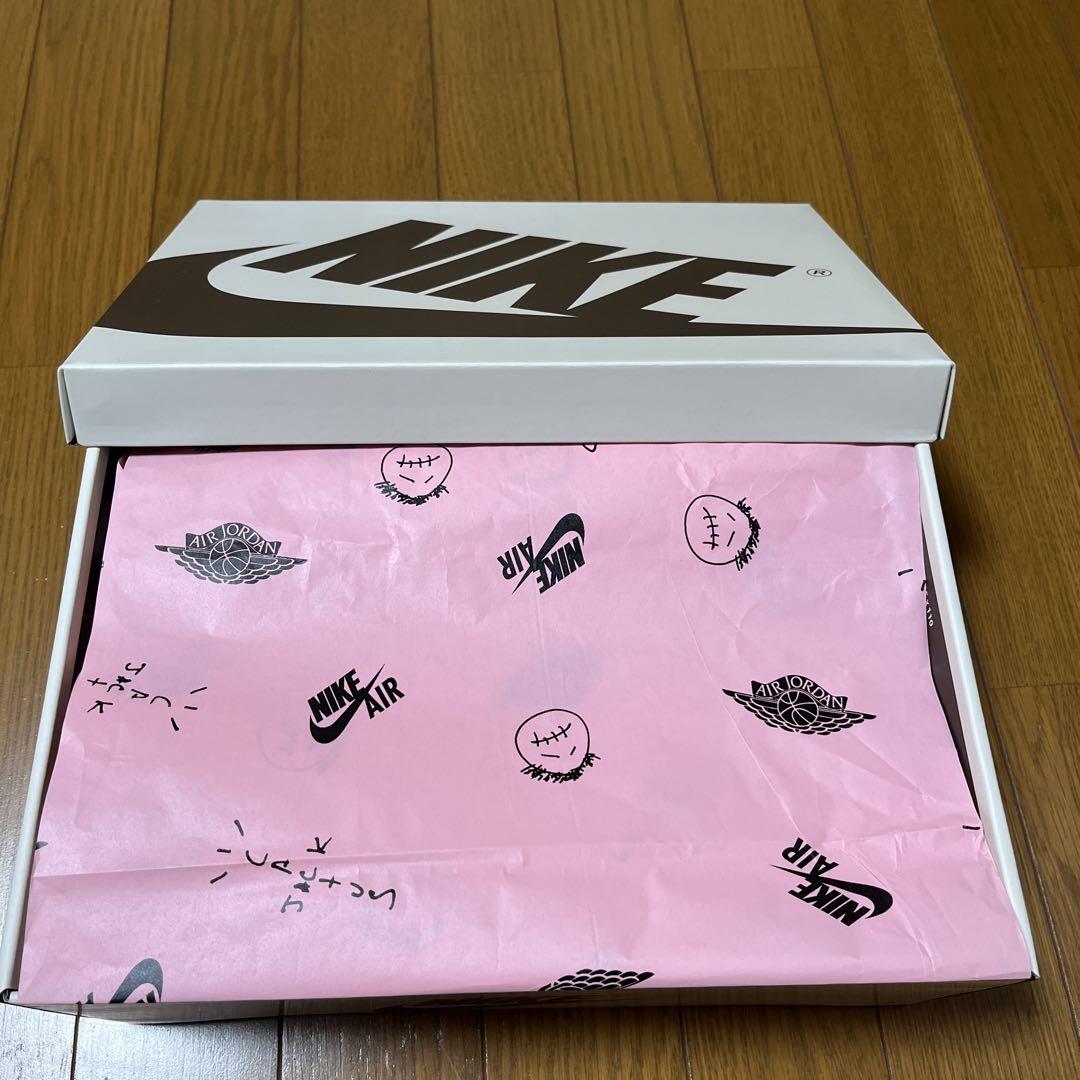 【新品】Travis Scott×Nike AirJordan1リバースオリーブ