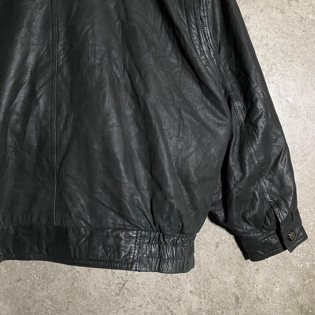 【希少】ヴィンテージレザージャケット A2ブルゾン 本革 ビッグサイズ 人気
