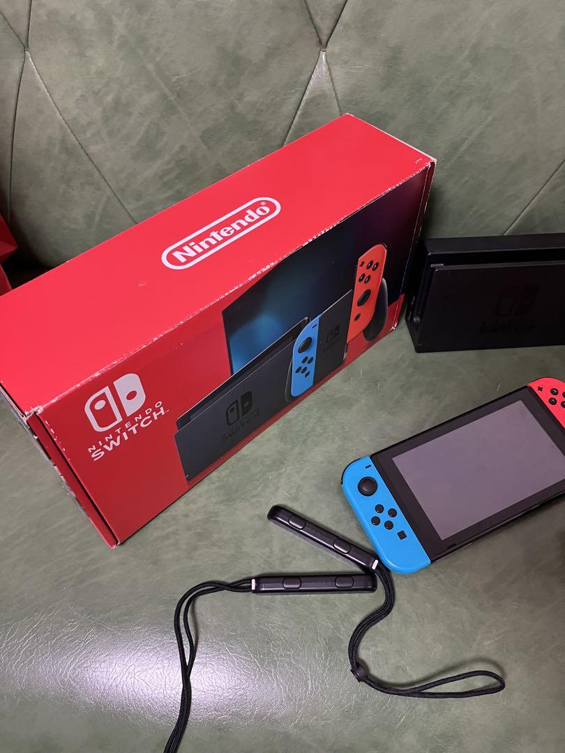 Nintendo Switch本体　備品箱付き