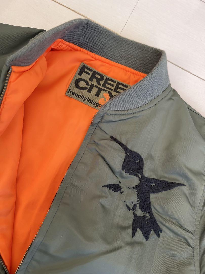 Free city MA-1 ブルゾン