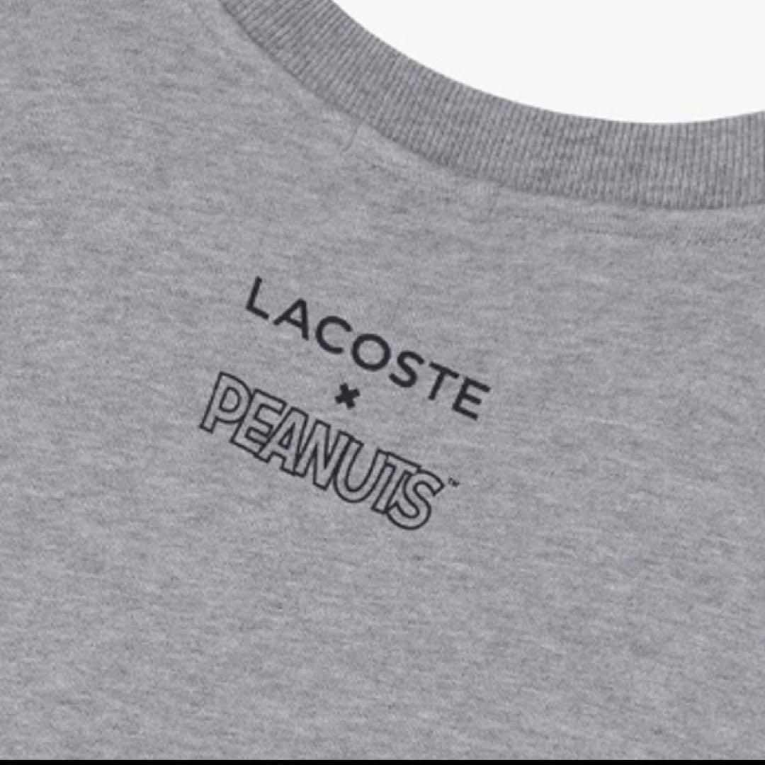 LACOSTE x PEANUTS オーガニックコットンクルーネックスウェット
