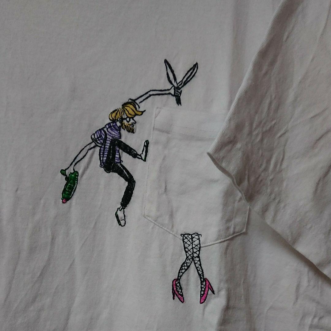 超激安在庫 レフトアローン 刺繍 vWcoM-m58304177312 Tシャツ 限定品新品