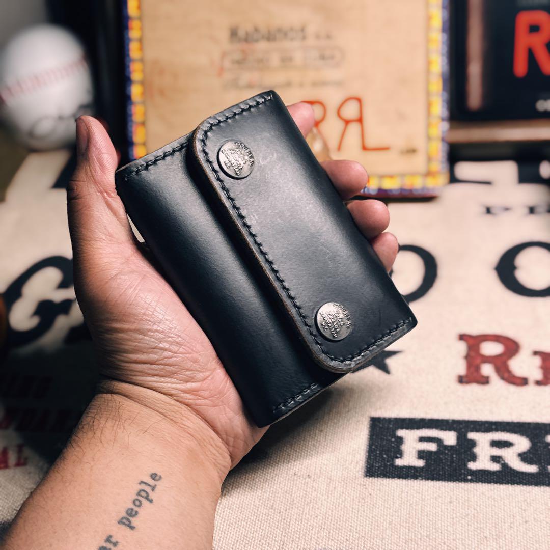 RRL × Horween レザーキーケース