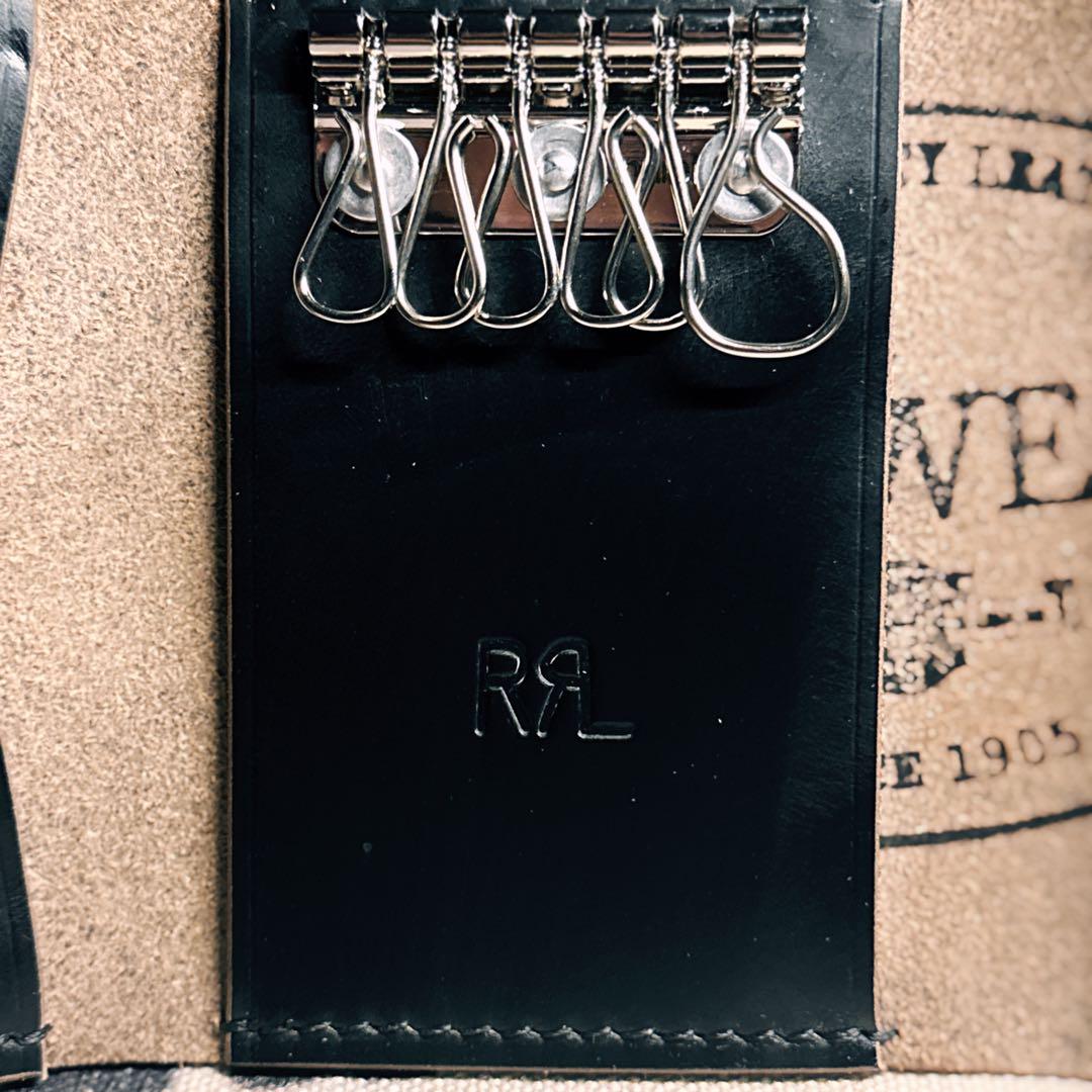 RRL × Horween レザーキーケース