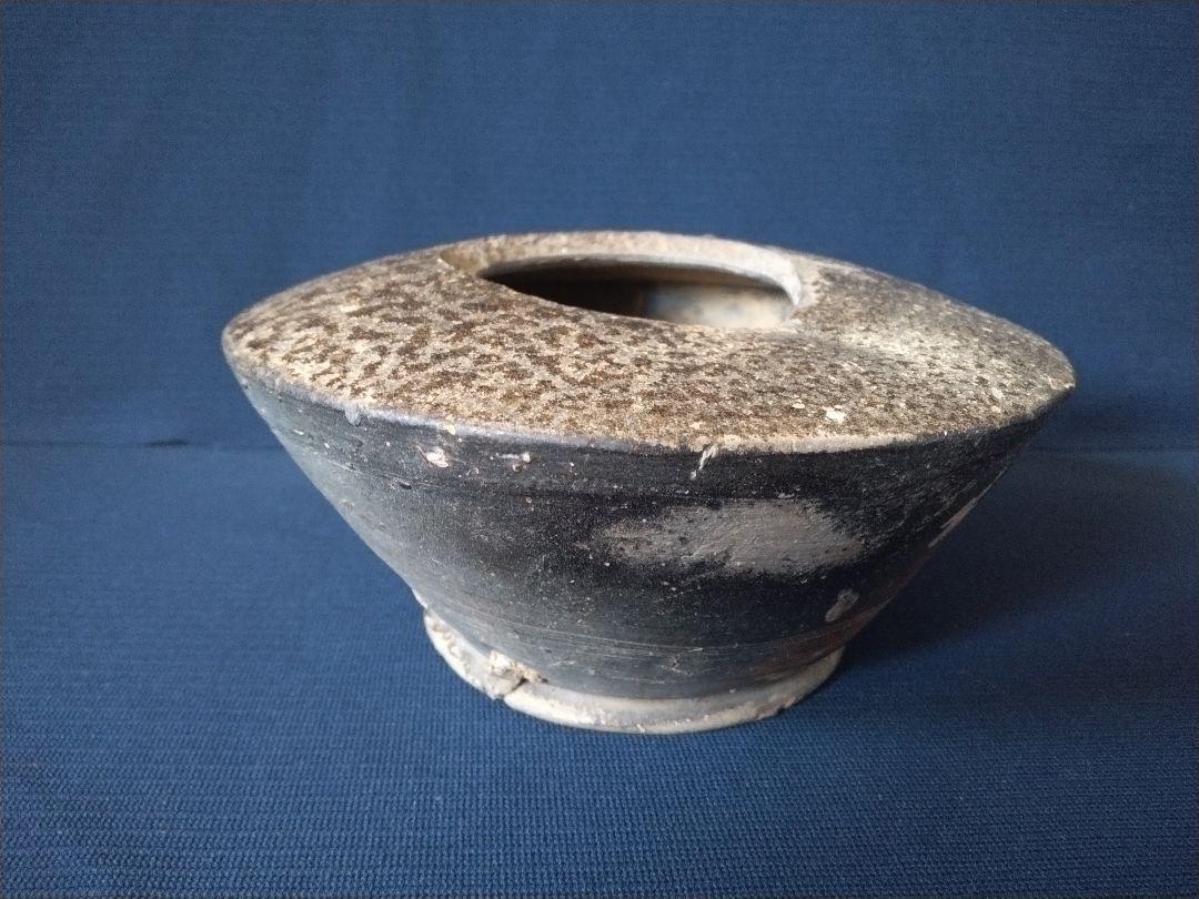 古墳時代長頸瓶　須恵器　見立て花器　茶道　花道　古美術　骨董　残欠　陶片