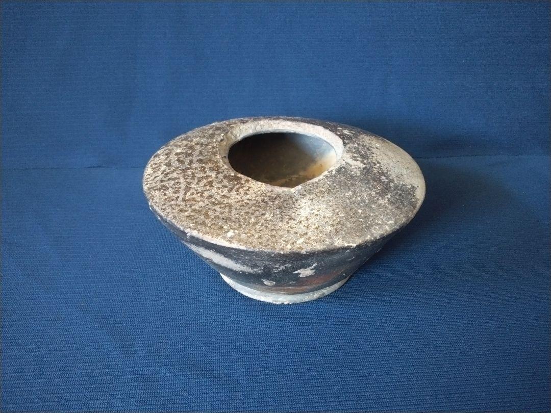 古墳時代長頸瓶　須恵器　見立て花器　茶道　花道　古美術　骨董　残欠　陶片