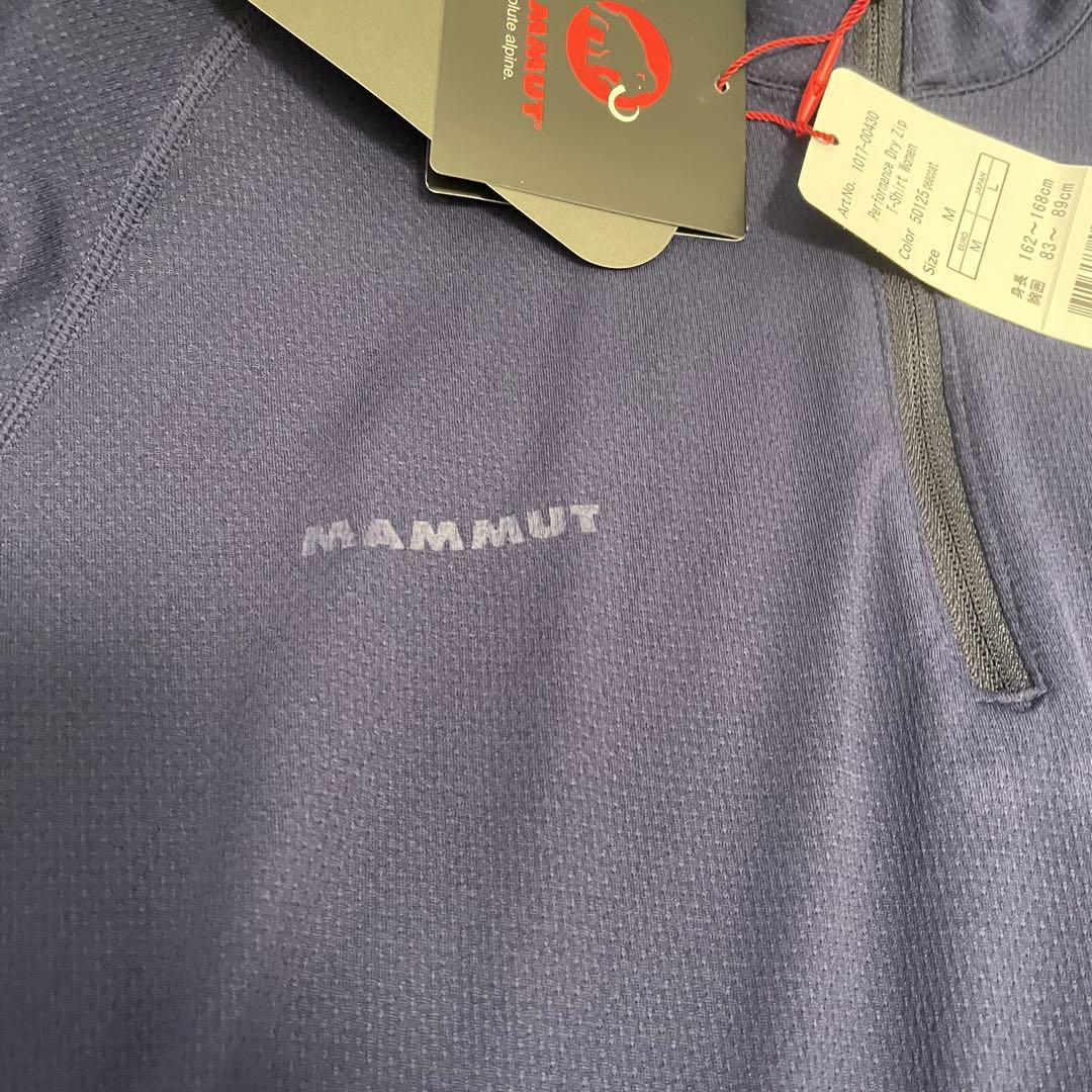 MAMMUT マムート パフォーマンスドライジップTシャツ レディース
