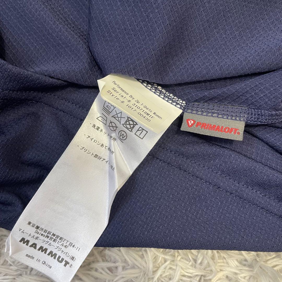 MAMMUT マムート パフォーマンスドライジップTシャツ レディース