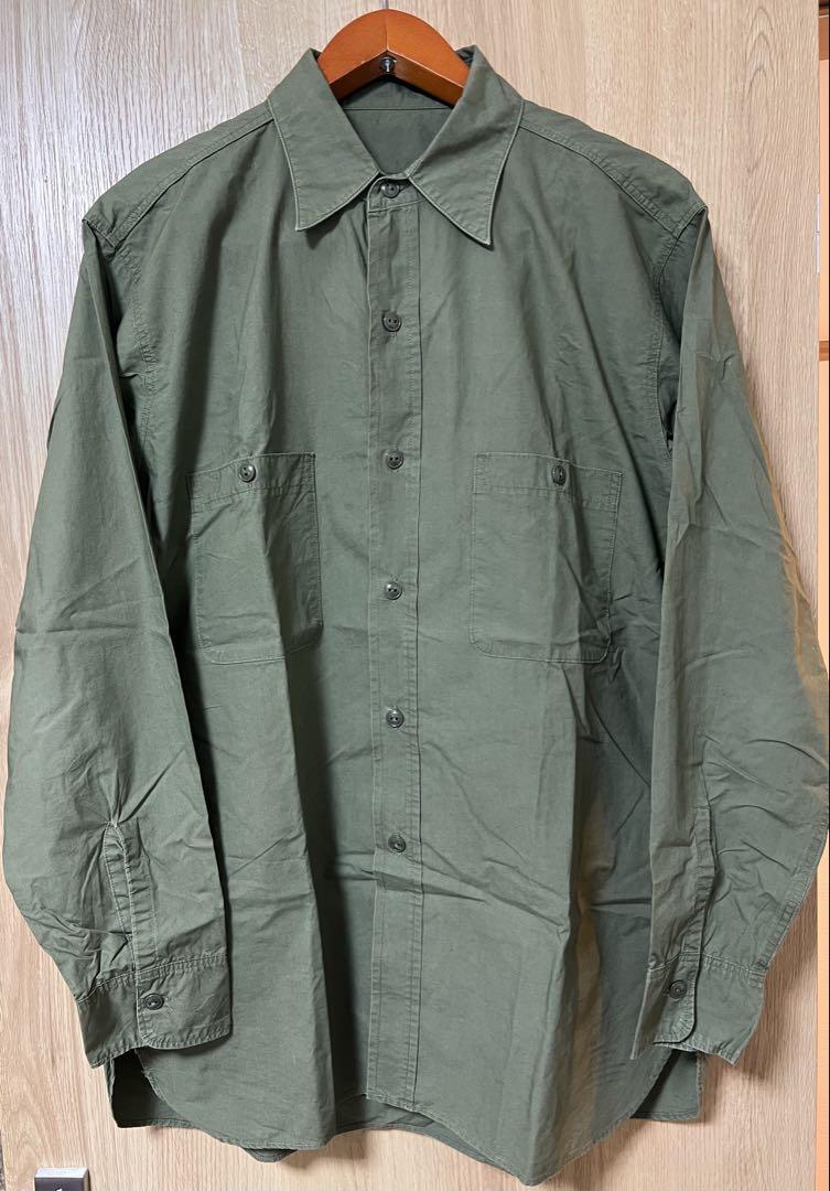 US.NAVY N-3 Poplin L/S Shirt BIGYANK