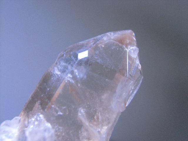 雲母つき スモーキークォーツ 原石 貫入水晶 セルフヒールド マスタークリスタル