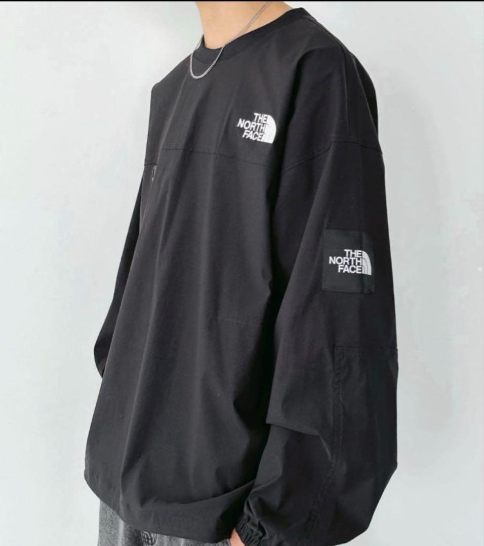 ノースフェイス ALBANY クルーネック L ブラック 正規品 韓国限定
