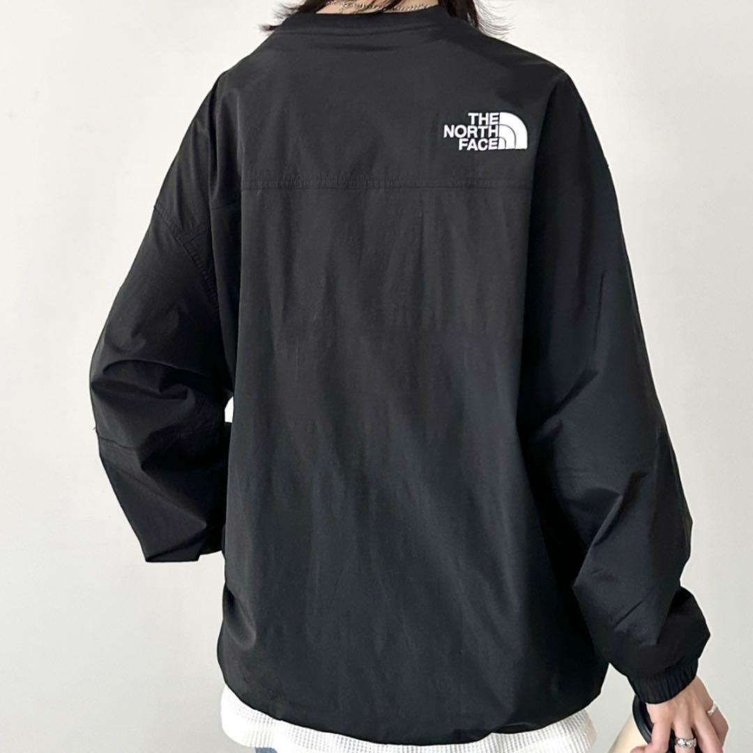 ノースフェイス ALBANY クルーネック L ブラック 正規品 韓国限定