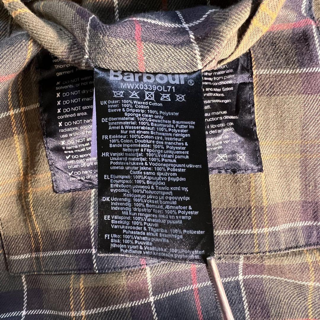 雰囲気抜群！！【Barbour バブアー 】ASHBY アシュビー オリーブ