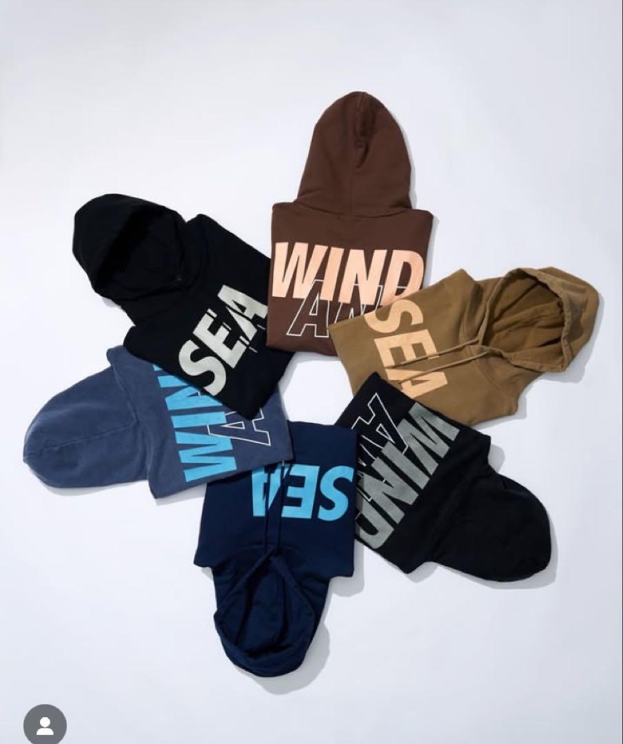 WIND AND SEA Straight Hooded Sweatshirt