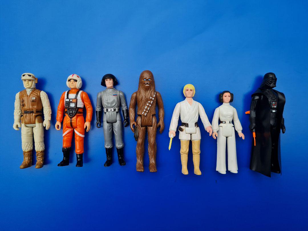 7 オールドケナー スターウォーズ 1977 Star Wars figures