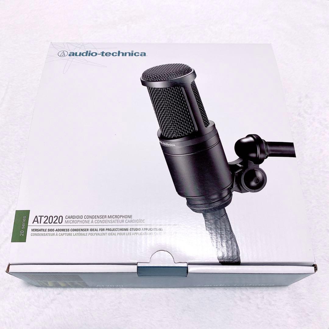 未使用】audio−technica AT2020 マイク ケーブル付き | dothouse-ec.com