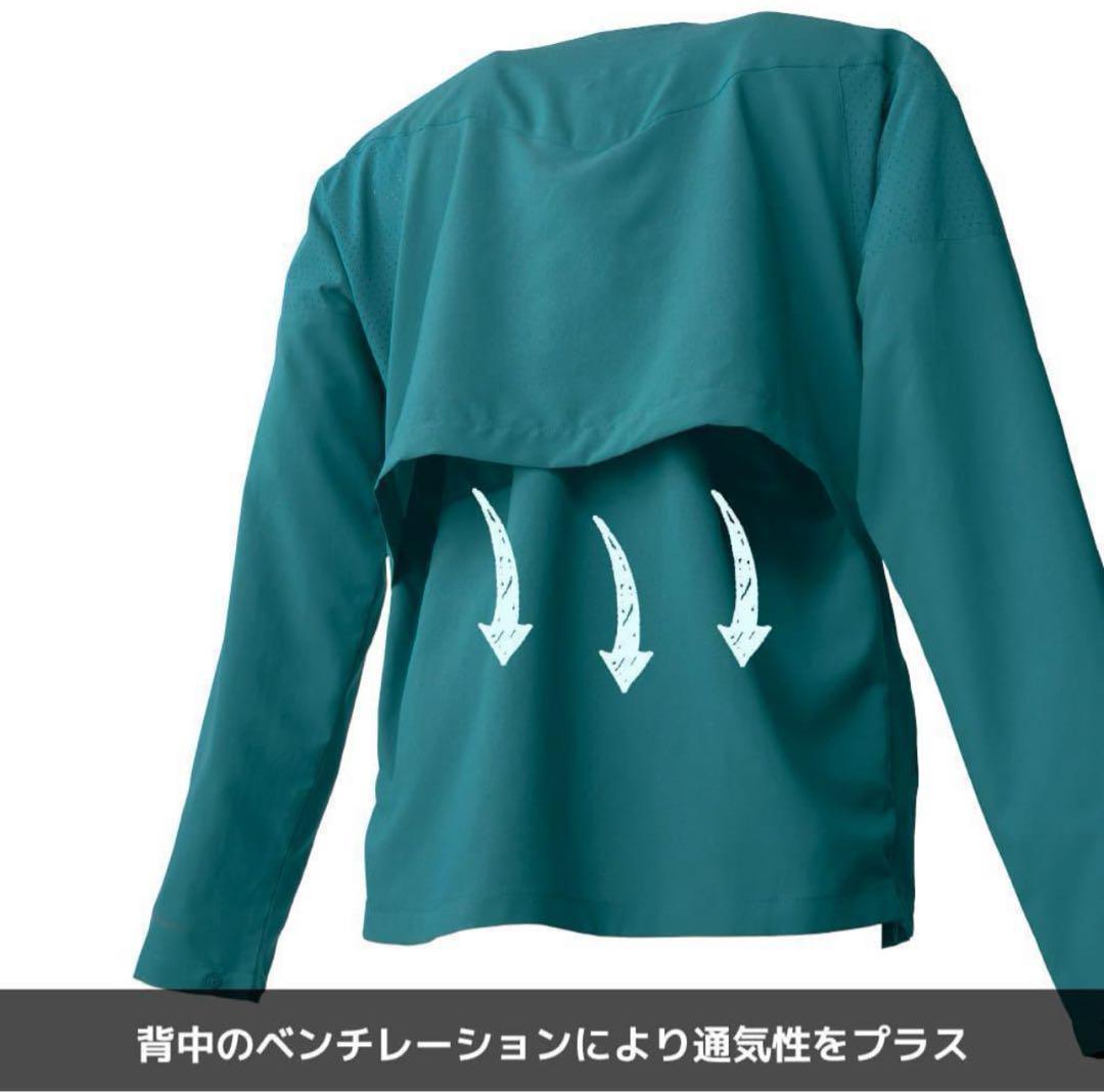 【新品未使用】ワークマン エックスシェルター 暑熱 フーディー LLブラック
