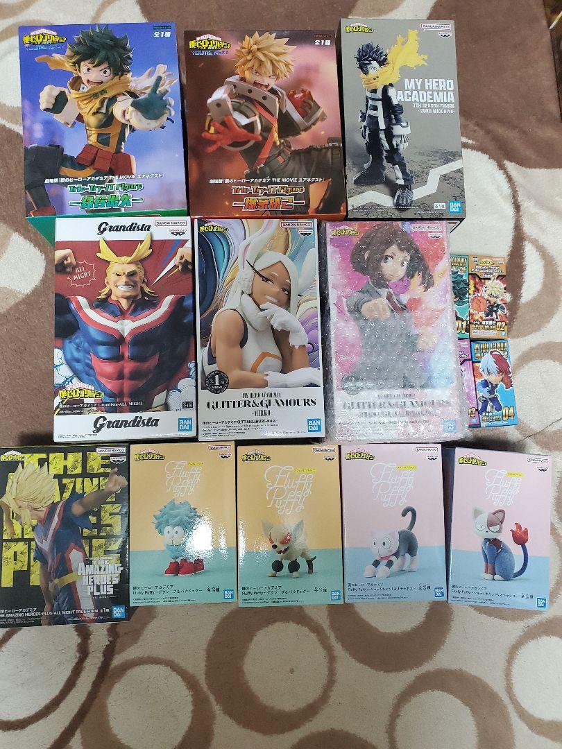 僕のヒーローアカデミアフィギュアまとめ売りセット。