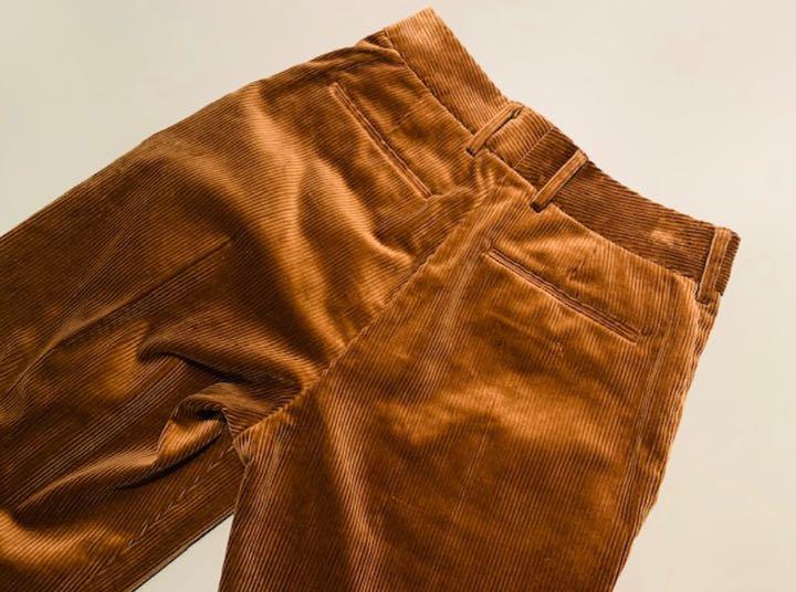 限定SALE正規品 マーガレットハウエル 2019AW 8WALE CORDUROY タックパンツ CHuhl-m58319016666 お買い得格安