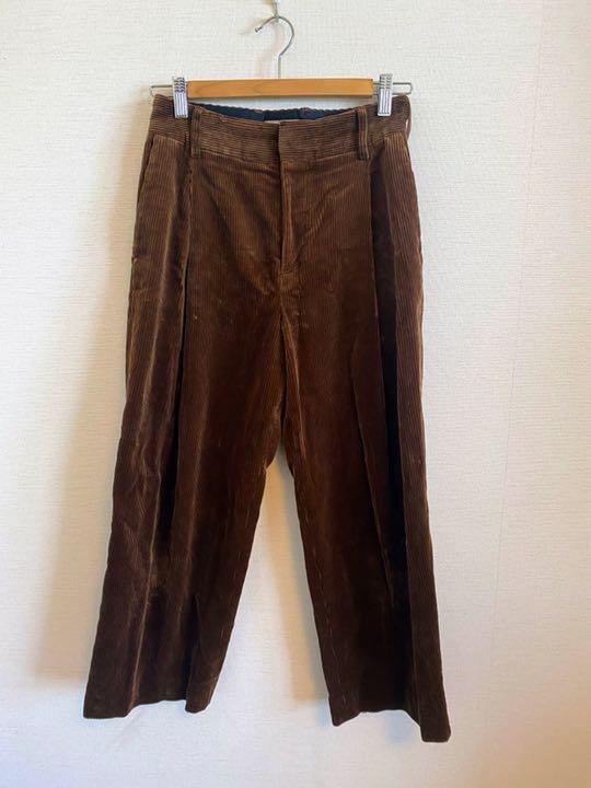 限定SALE正規品 マーガレットハウエル 2019AW 8WALE CORDUROY タックパンツ CHuhl-m58319016666 お買い得格安