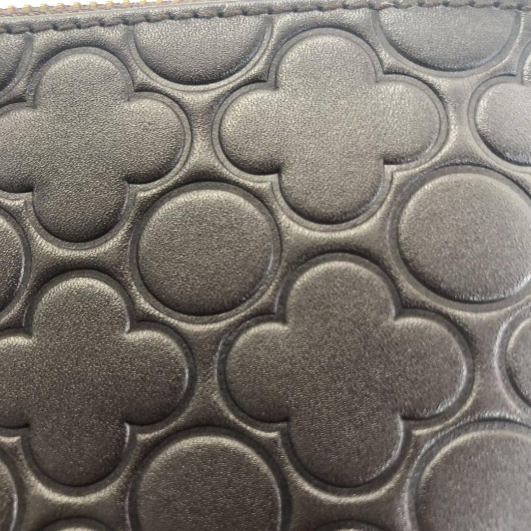 割り引き美品 COMME des 小物入れ ユニセックス GARCONS レザーポーチ