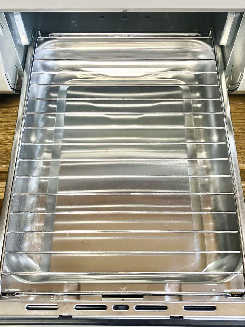 Rinnai ガスコンロ 2バーナー 左強火 LP用 水なし片面焼グリル