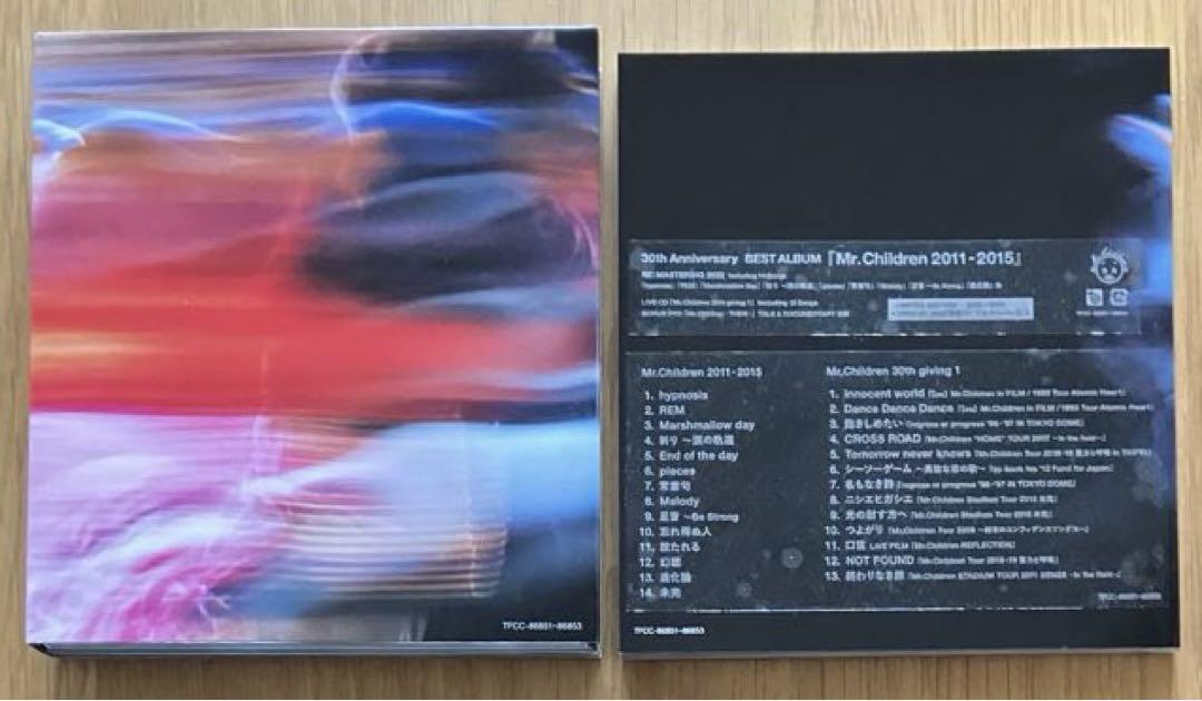 Mr.Children 「2011-2015 2015-2021 & NOW」 - メルカリ