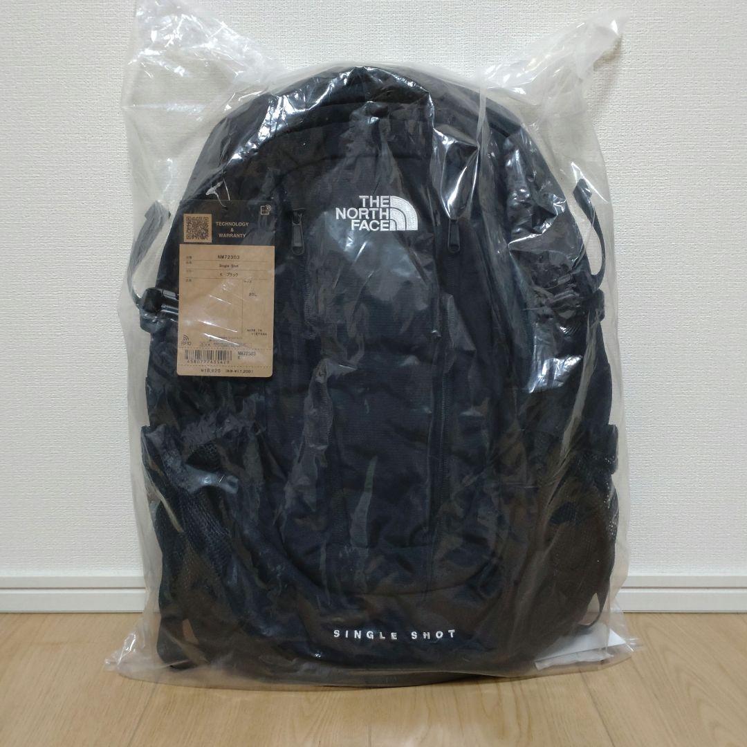 ノースフェイス シングルショット 20L リュック ブラック 【新品・未使用】