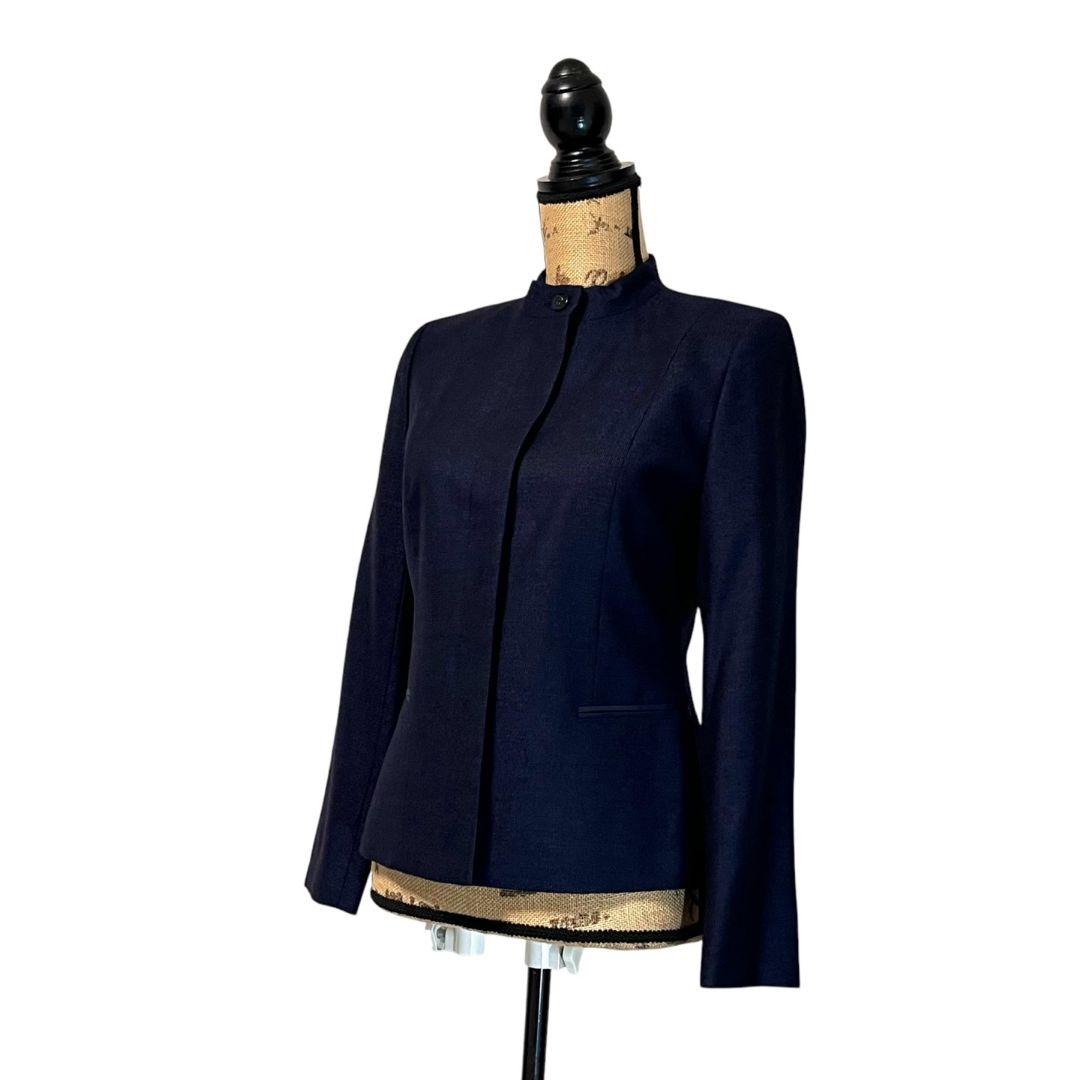 【美品】【ロロピアーナ】【8】Aquascutum ジャケット シルク